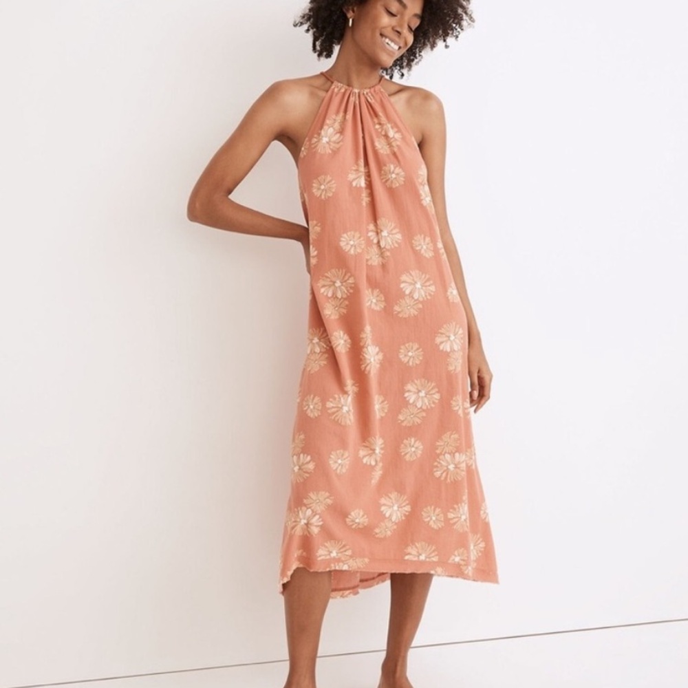 Madewell High-Neck Cover-Up Maxi Dress – Moody Blooms